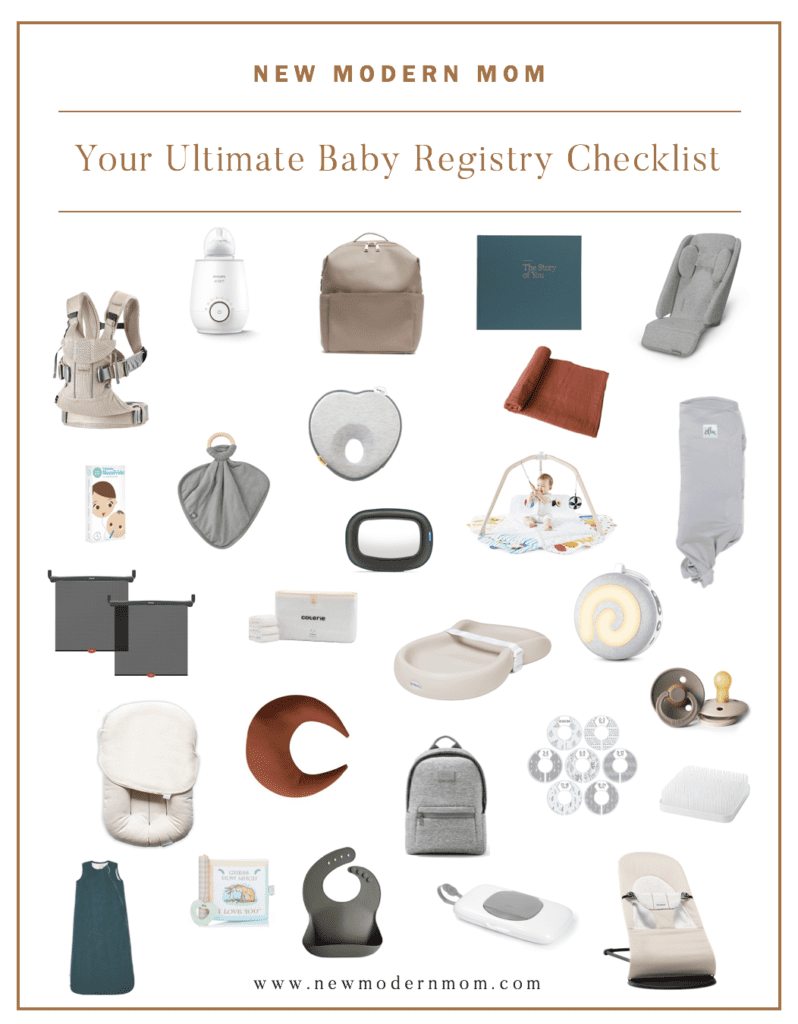 The ultimate baby registry checklist by New Modern Mom