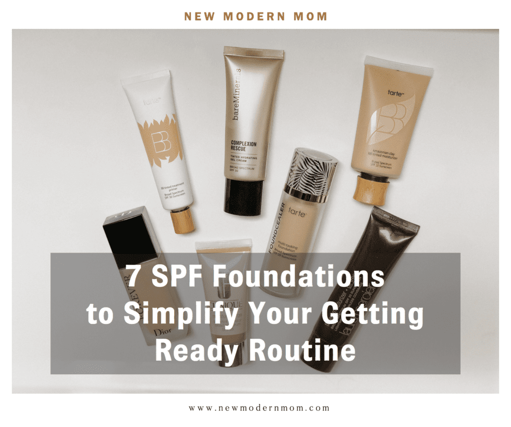I tested 7 SPF Foundations to simplify my getting ready routine