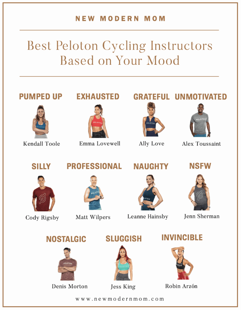List: The Best Peloton Cycling Instructors Based On Your Mood
