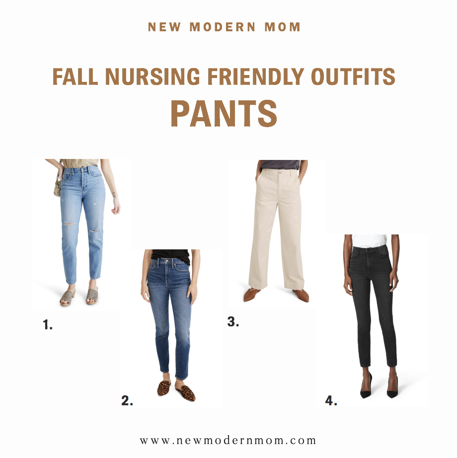 Fall Nursing Friendly Outfits