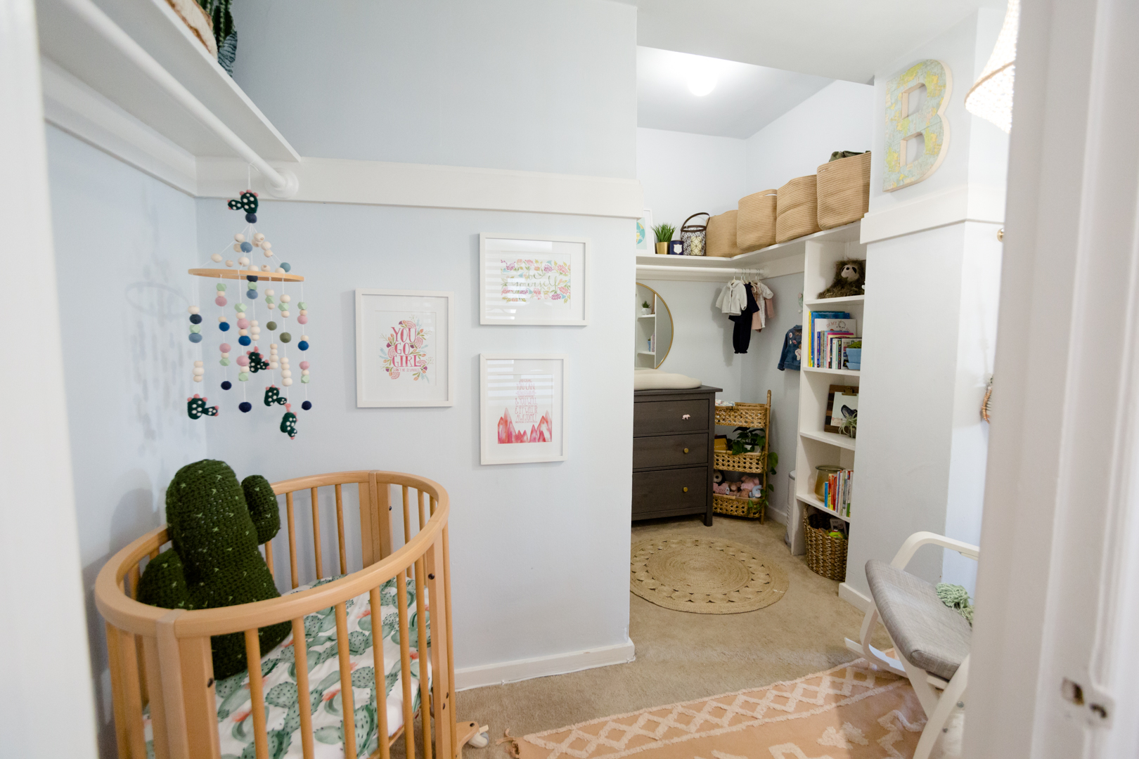 The Closet Nursery: Three Small Space Nurseries You’ll Swoon Over