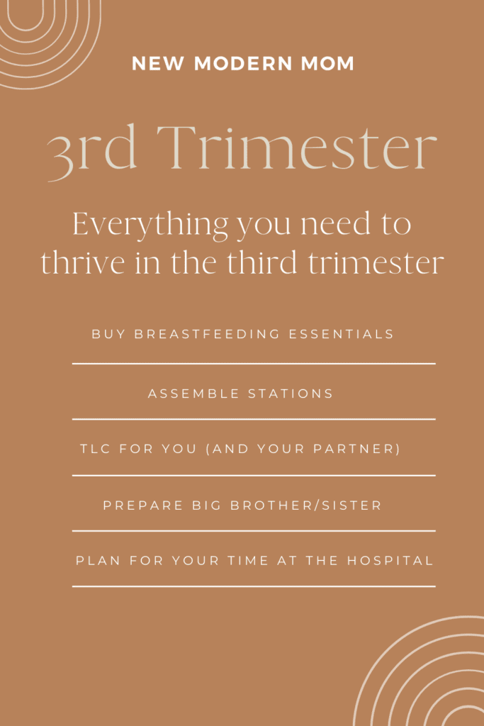 third trimester checklist