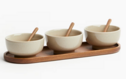 3-Pack Stoneware Serving Bowls