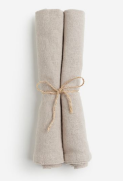 2-Pack Linen-Blend Napkins