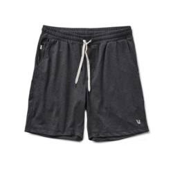 VUORI CLOTHING | Ponto Short - Charcoal Heather (Lounge)